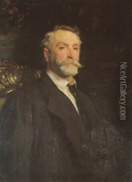 Edgar Vincent, Viscount D'abernon, Oil Painting - John Singer Sargent