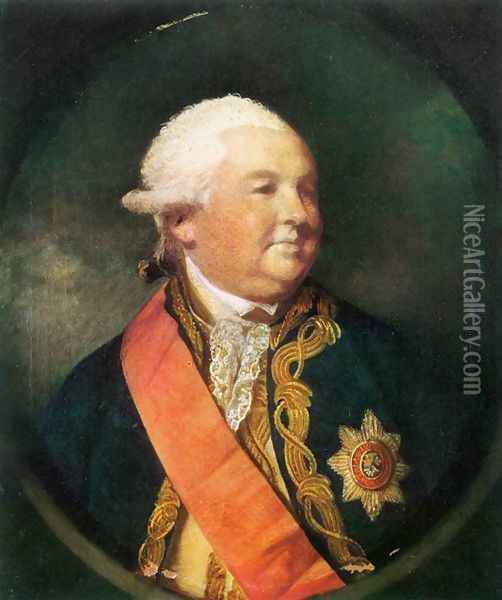 Admiral Sir Edward Hughes 1786 Oil Painting - Sir Joshua Reynolds