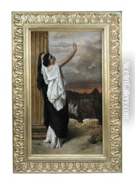 Cassandra Of Troy Oil Painting - Lord Frederic Leighton