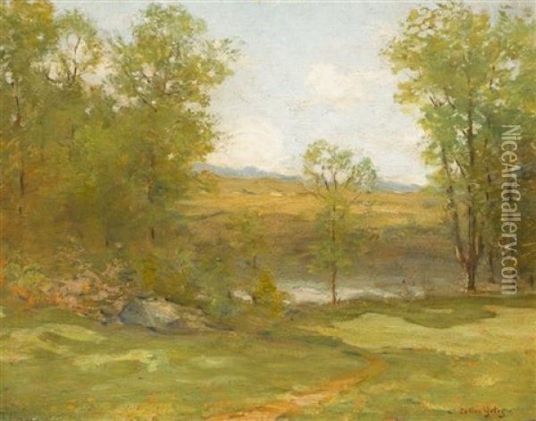 Midsummer Oil Painting - Cullen Yates