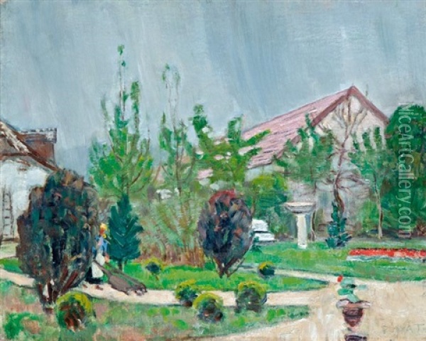 Kertreszlet Oil Painting - Tibor (Theodor) Polya