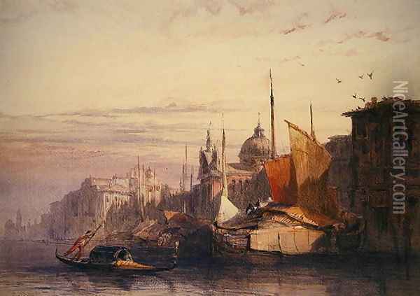 Venice Oil Painting - William Callow