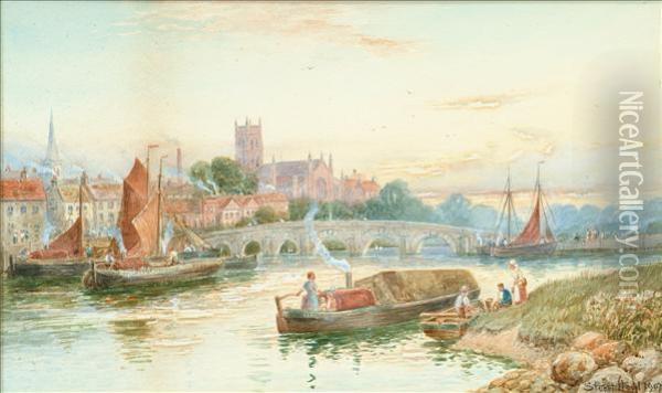 Worcester Oil Painting - Walker Stuart Lloyd