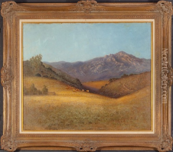 Santa Barbara, California Oil Painting - Elizabeth Borglum