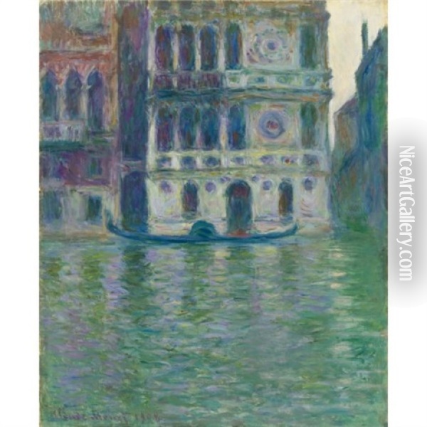 Le Palais Dario Oil Painting - Claude Monet