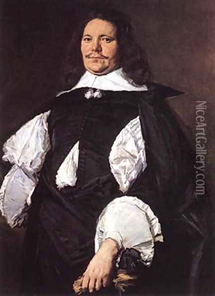 Portrait Of A Man 4 Oil Painting - Frans Hals