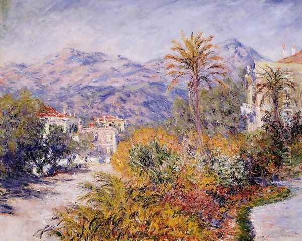 Strada Romana in Bordighera Oil Painting - Claude Oscar Monet