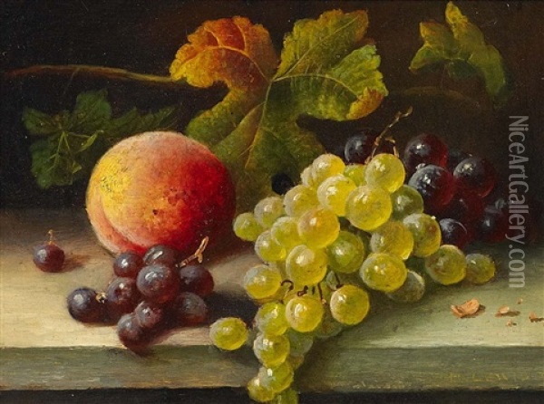 Stillleben Mit Fruchten Oil Painting - Henry Lewis