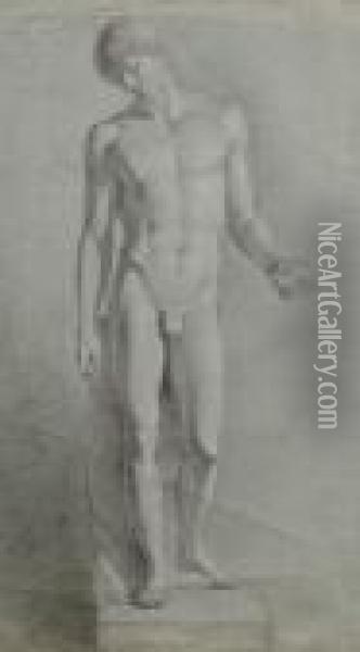 Standing Figure Oil Painting - Benjamin West