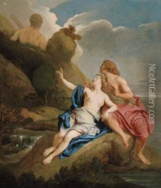 Acis And Galatea Oil Painting - Jean Francois de Troy