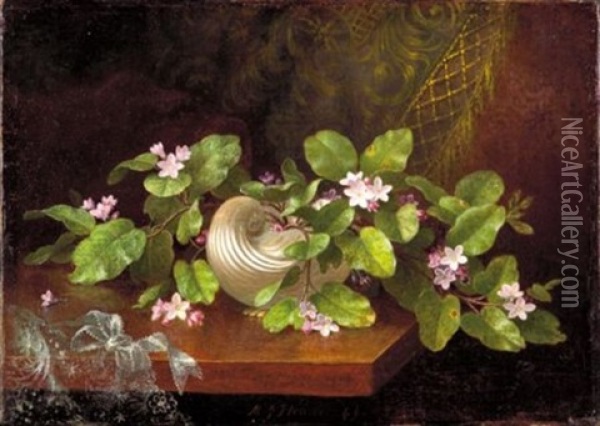 Flowers Of Hope Oil Painting - Martin Johnson Heade