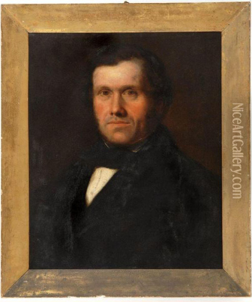 Portrait Of Jonathan Amory Oil Painting - Gilbert Stuart