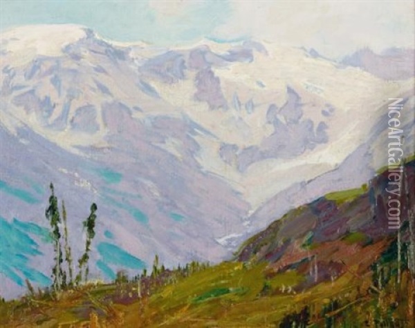 Canadian Rockies Oil Painting - Edward Henry Potthast