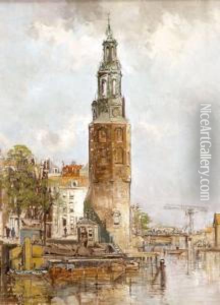 Amsterdam Oil Painting - Jan Hermanus Melcher Tilmes