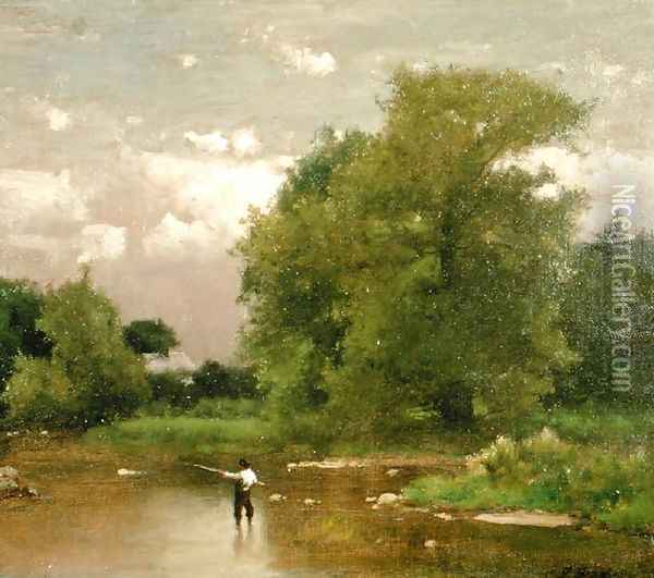 Pampton New Jersey Oil Painting - George Inness Jnr.