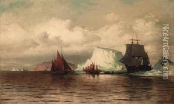 The Coast Of Labrador Oil Painting - William Bradford