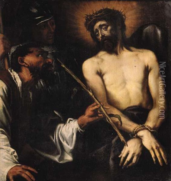 The Mocking Of Christ Oil Painting - Sir Anthony Van Dyck