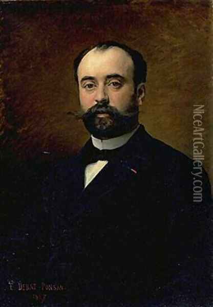Portrait Du Professeur Paul Redard 1887 Oil Painting - Edouard Bernard Debat-Ponsan