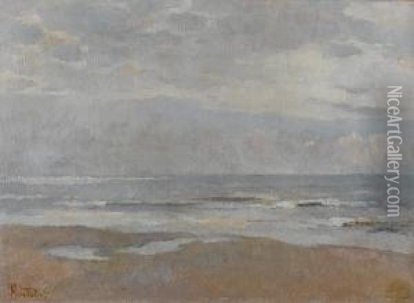 Marine, Mer Du Nord Oil Painting - Pericles Pantazis