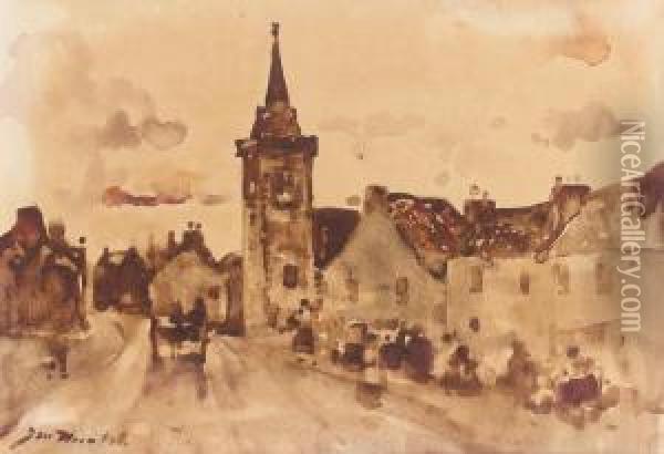 Montrose Oil Painting - James Watterston Herald