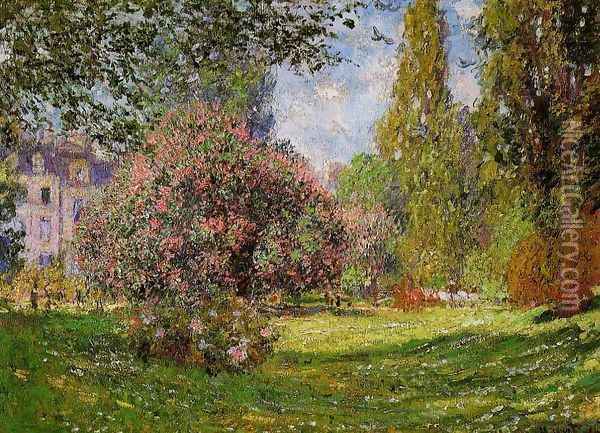 The Parc Monceau Paris Oil Painting - Claude Oscar Monet