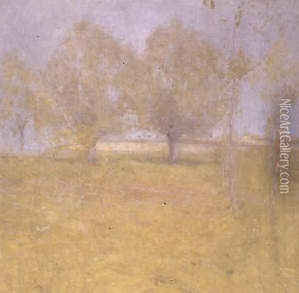 Brittany Landscape Oil Painting - Charles Edward Conder