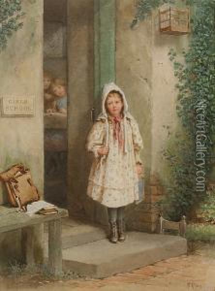 The New Girl Oil Painting - Samuel McCloy