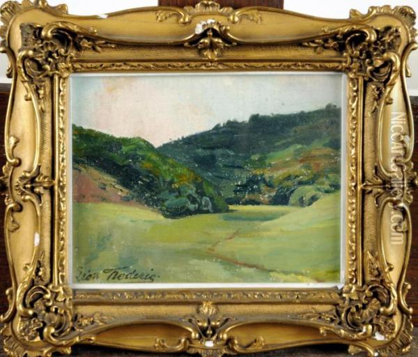 Paysage Oil Painting - Leon Henri Marie Frederic