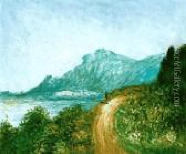 Cap Martin Near Menton Oil Painting - Claude Oscar Monet