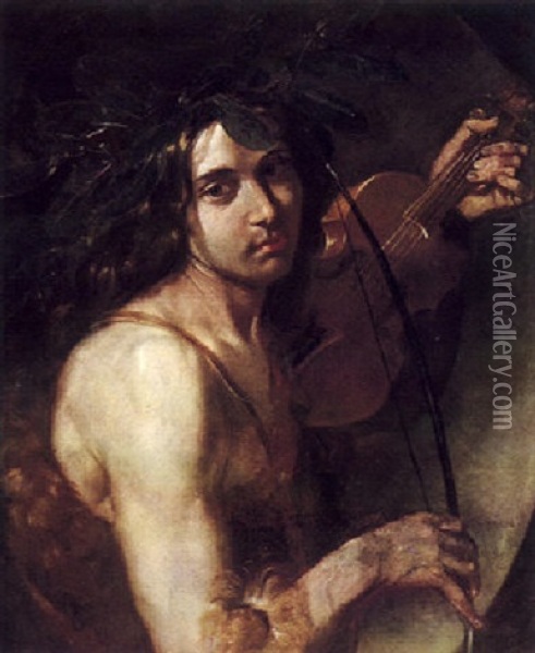 Orpheus Oil Painting -  Caravaggio