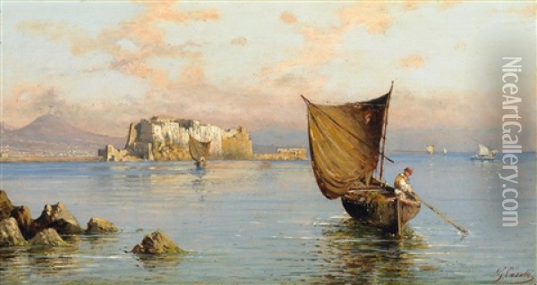 Neapel Oil Painting - Giuseppe Carelli