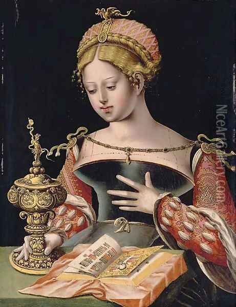 Saint Mary Magdalene Oil Painting - Orley, Bernard van