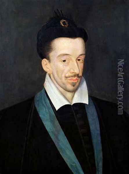 Portrait of Henri III Oil Painting - Francois, the Elder Quesnel