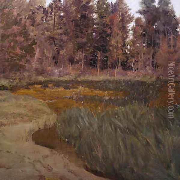 Forest Edge Oil Painting - Ben Foster