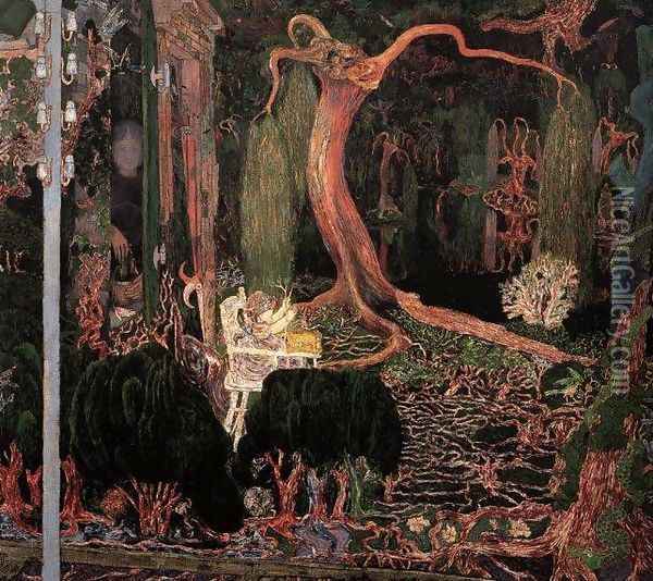 The Young Generation Oil Painting - Jan Toorop