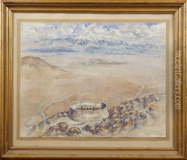 Landskap Oil Painting - Heran Chaban