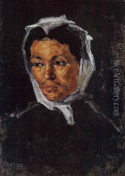 The Artists Mother Oil Painting - Paul Cezanne