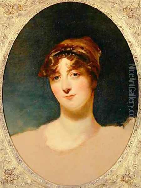 Viscountess Caroline Sydney Oil Painting - Sir Thomas Lawrence
