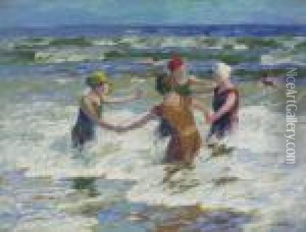 Circle Of Friends Oil Painting - Edward Henry Potthast