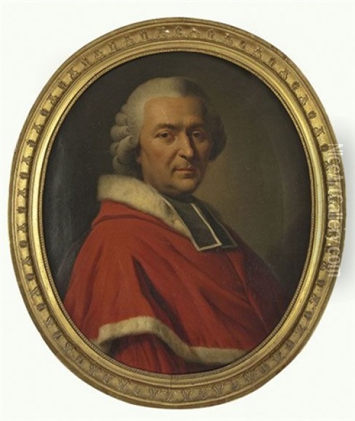 Portrait De Monsieur Ordinaire Oil Painting - Johann Melchior Wyrsch