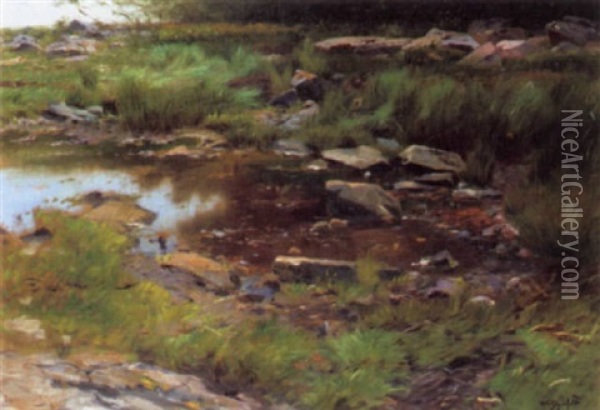 Landscape Oil Painting - Wilhelm von Gegerfelt