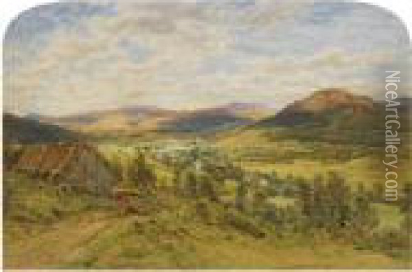 Castletown Of Braemar Oil Painting - Waller Hugh Paton