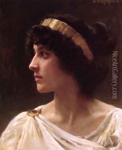 Irène Oil Painting - William-Adolphe Bouguereau