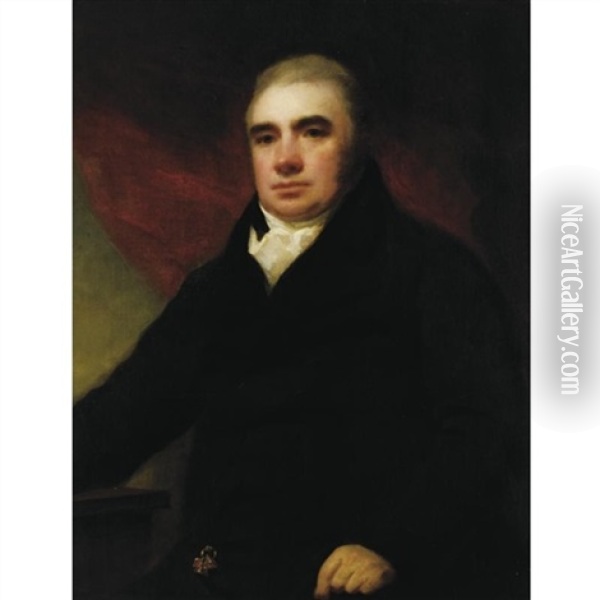 Portrait Of Henry Monteith Of Carstairs Oil Painting - Sir Henry Raeburn