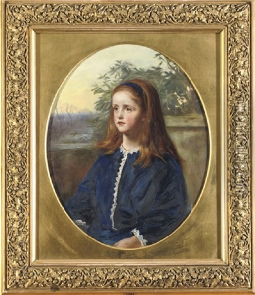 Portrait Of Margaret Fuller Maitland Oil Painting - John Everett Millais
