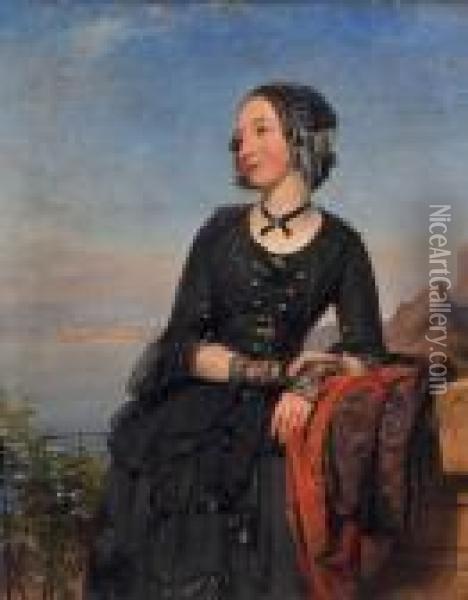 La Contessa Maria Di Shrewsbury Oil Painting - William Etty