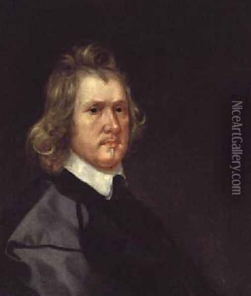 Oliver Cromwell Oil Painting - Edward Mascall