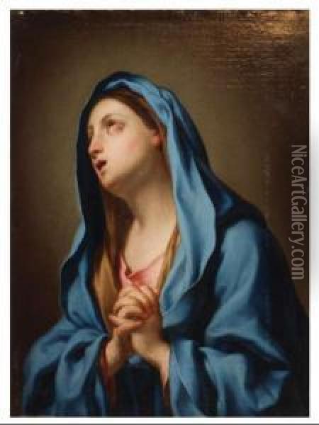 Madonna In Preghiera Oil Painting - Pietro Bardellino