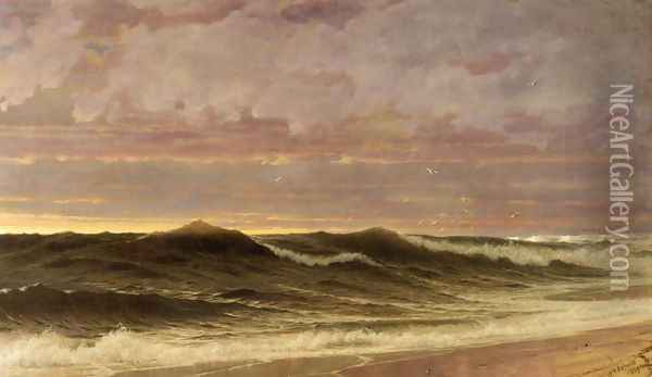 South Nantucket Oil Painting - William Trost Richards