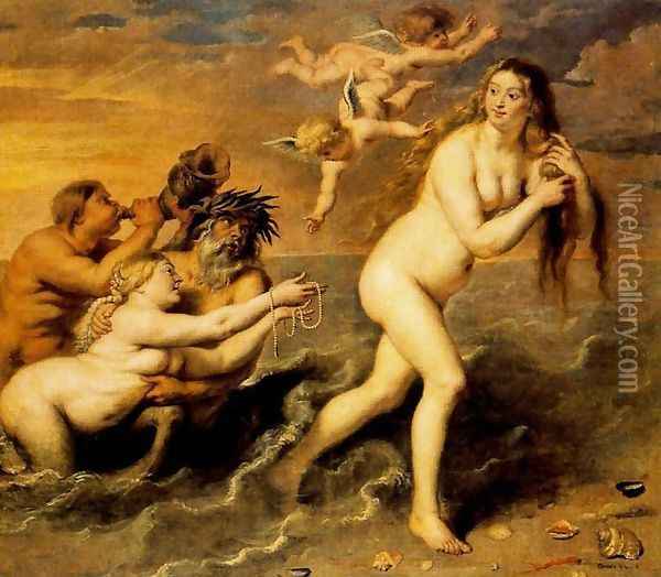 The Birth of Venus Oil Painting - Cornelis De Vos